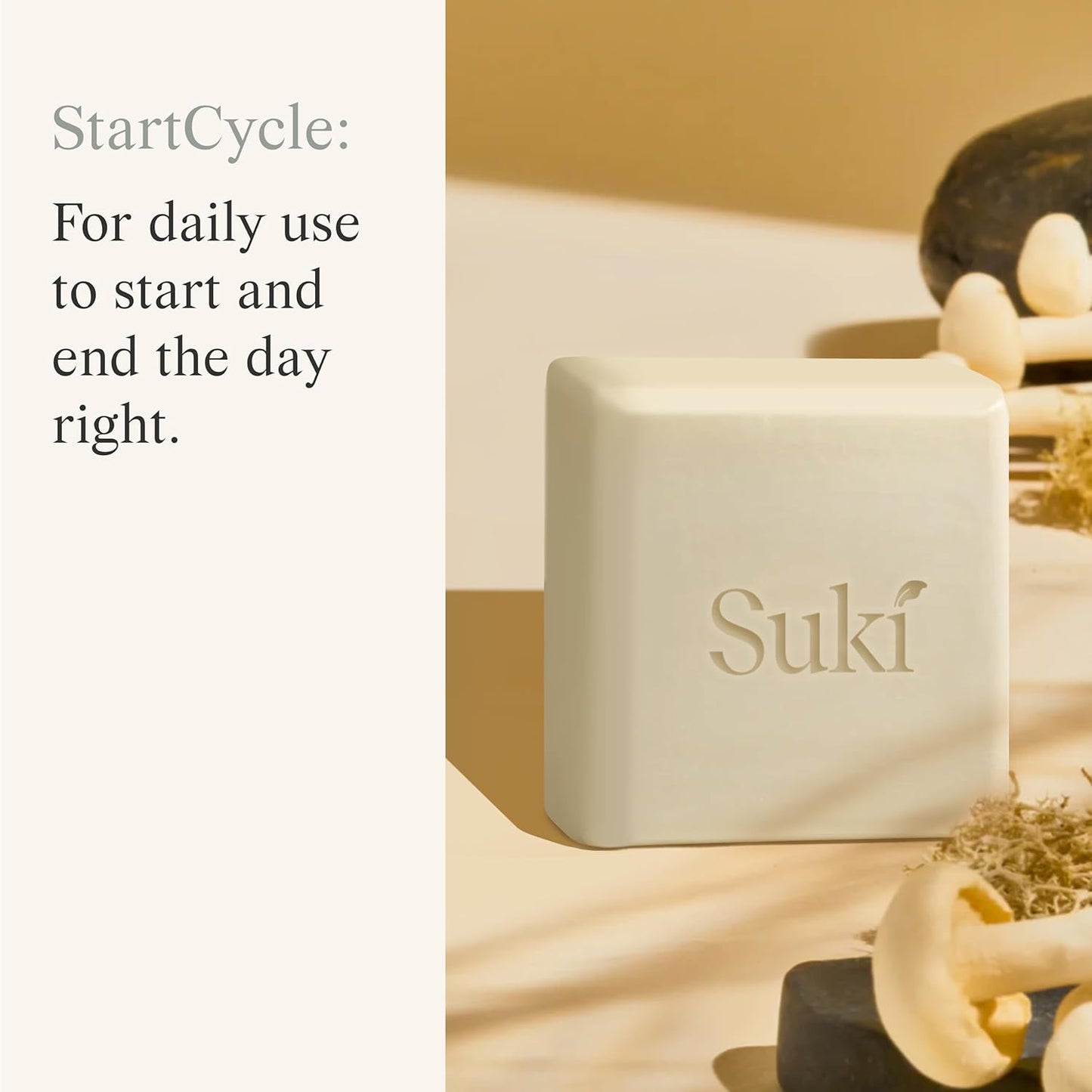 Suki Skincare Sensitive Skin Cleansing Bar, 4 Oz