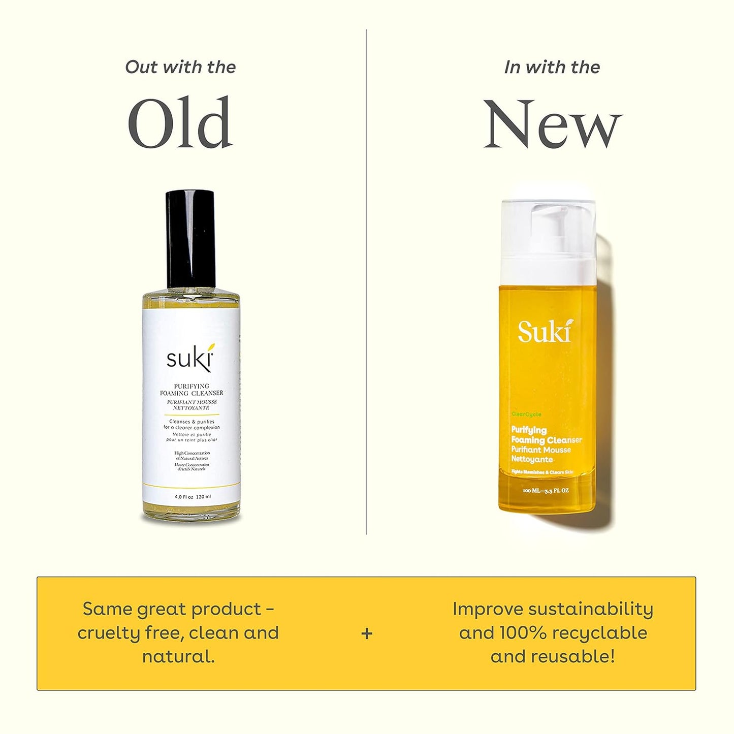 Suki Skincare Purifying Foaming Cleanser, 4 Ounces